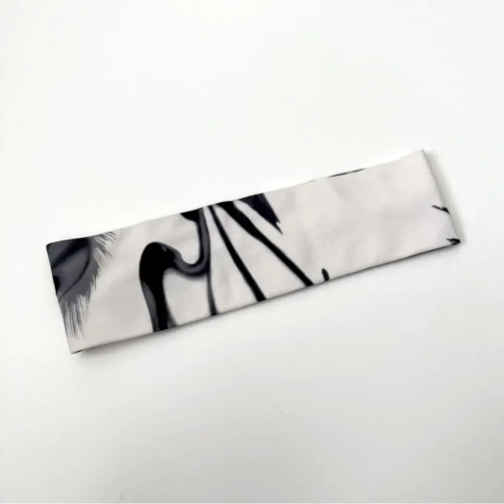 Valleau Apparel black white gray marble headband